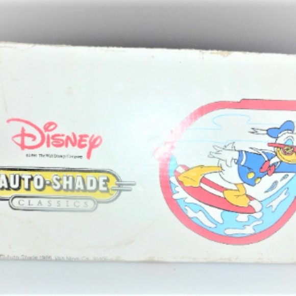 BK3 1986 Vintage Walt Disney SUNVISOR EMERGENCY Call Police Auto Shade Classic W - Picture 1 of 7